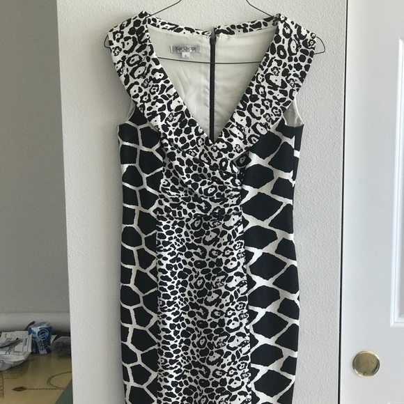 Kay Unger New York Leopard Print Dress - Picture 6 of 6